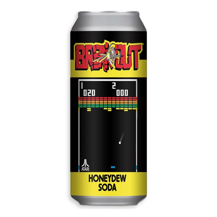 Rocket Fizz Cans Breakout Honeydew Soda 16oz