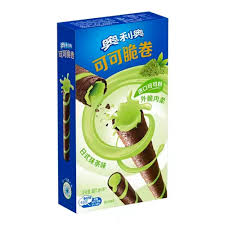 Oreo Crispy Roll Japanese Matcha 50g 24ct (China) - candynow.ca