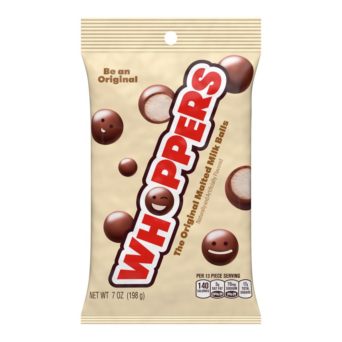 Whoppers Peg Bag 7oz 12ct - candynow.ca