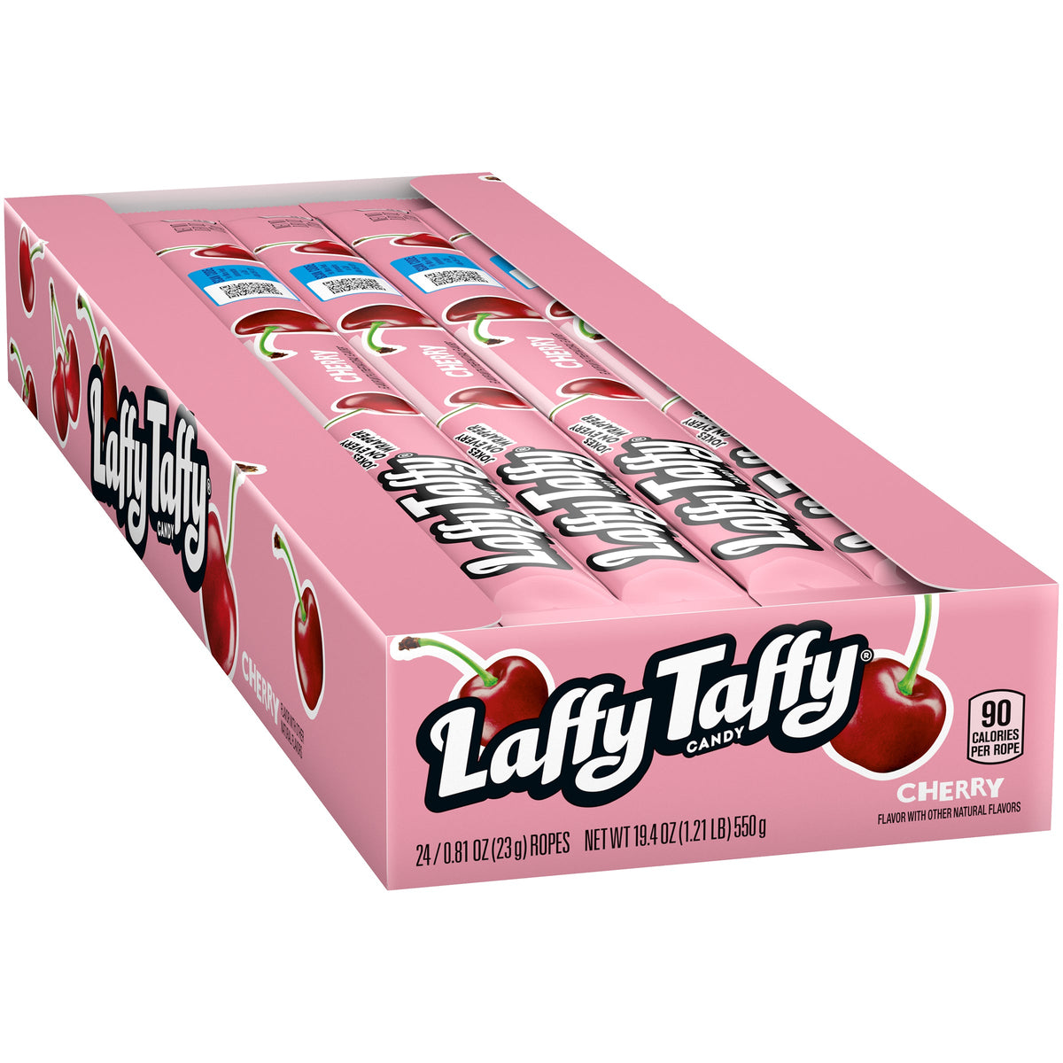 Laffy Taffy Rope Cherry 24ct - candynow.ca