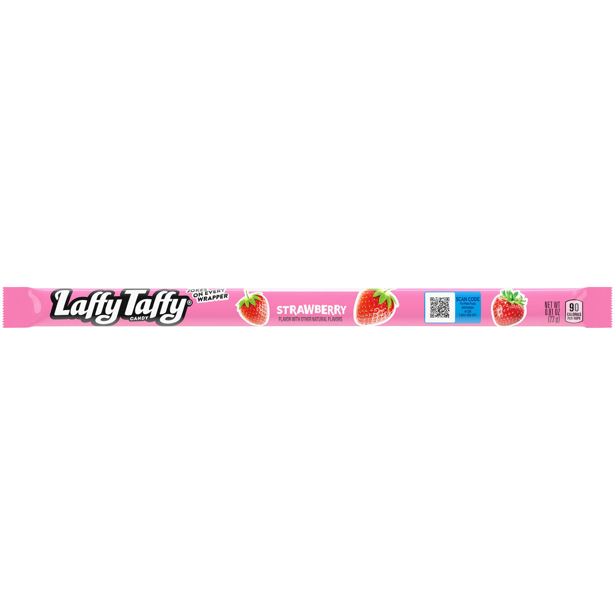 Laffy Taffy Rope Strawberry 24ct - candynow.ca