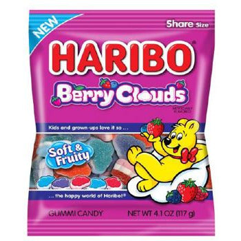 Haribo Peg Bag Berry Clouds 4.1oz