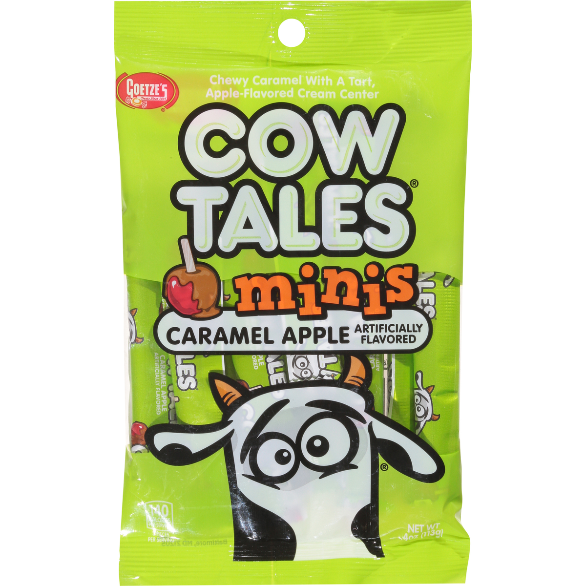 Goetze's Cow Tales Caramel Apple Minis 4oz
