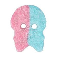 Bubs Giant Dizzy Sour Bubble Gum Skulls 2.6kg - Vegan (Sweden) [LIMIT 3 PER CUSTOMER] - candynow.ca