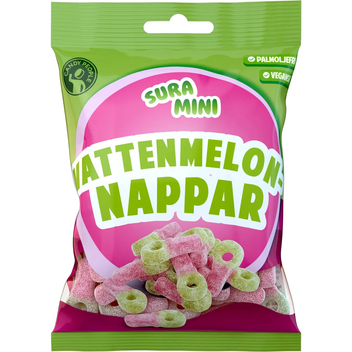 Candy People Sour Watermelon Pacifiers 70g (Sweden)