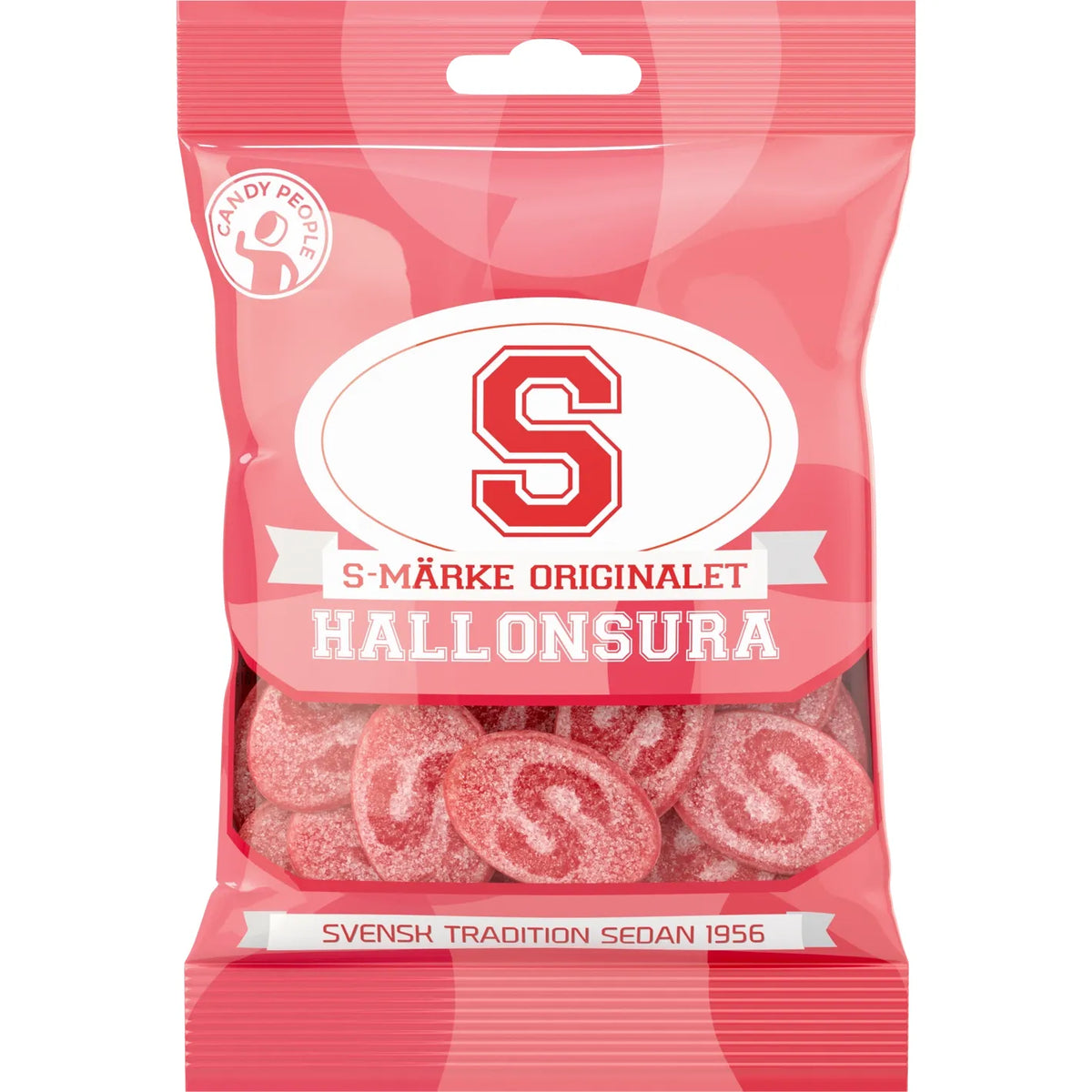 S-Märke Sour Raspberry 80g (Sweden)
