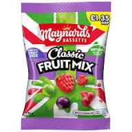 Maynards Bassetts Fruit Mix 110g (UK)