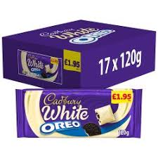 Cadbury Oreo White 120g 17ct (UK) - candynow.ca