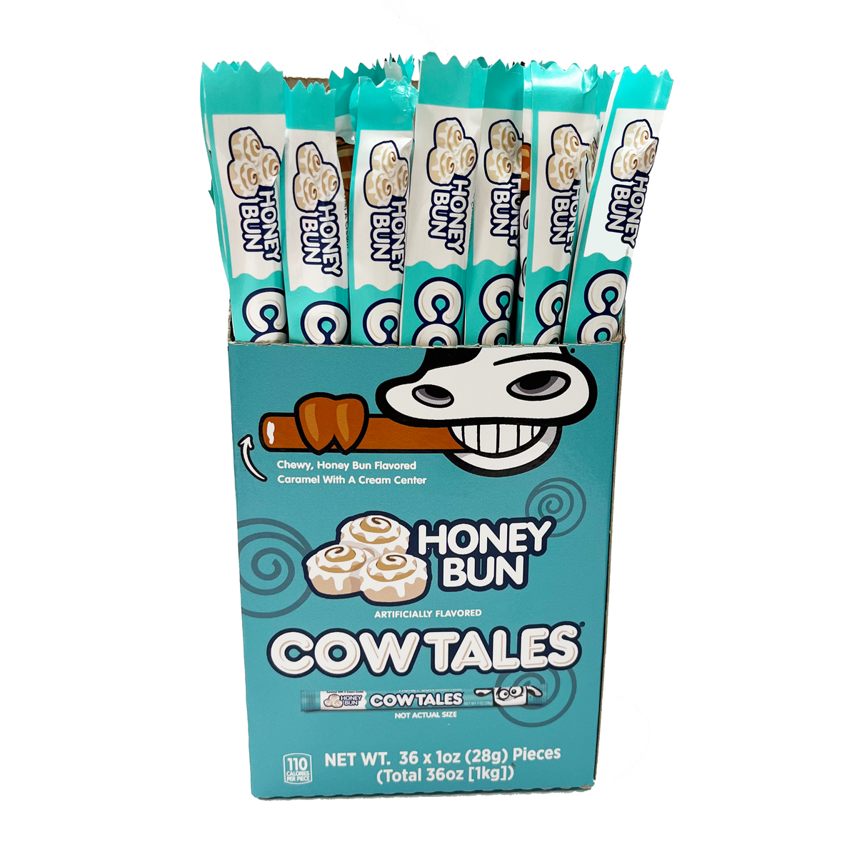Cow Tales Honey Bun 1oz 36ct - candynow.ca