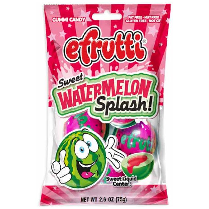 E-frutti Watermelon Splash Liquid Center 2.60oz 12ct - candynow.ca
