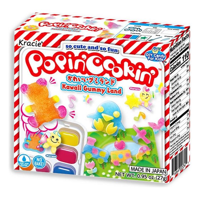 Kracia Popin Cookin Gummy Land Candy Kit 27g 5ct (Japan) - candynow.ca