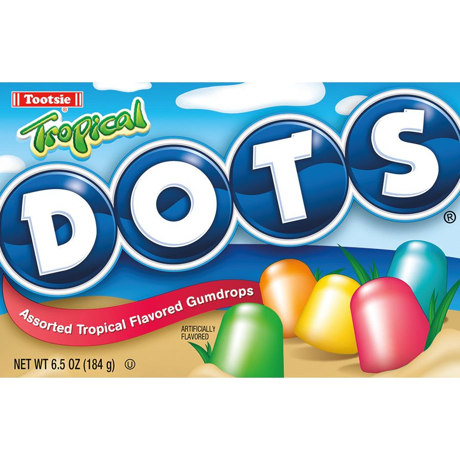 Dots Theater Box Tropical 6.50 oz 12ct - candynow.ca
