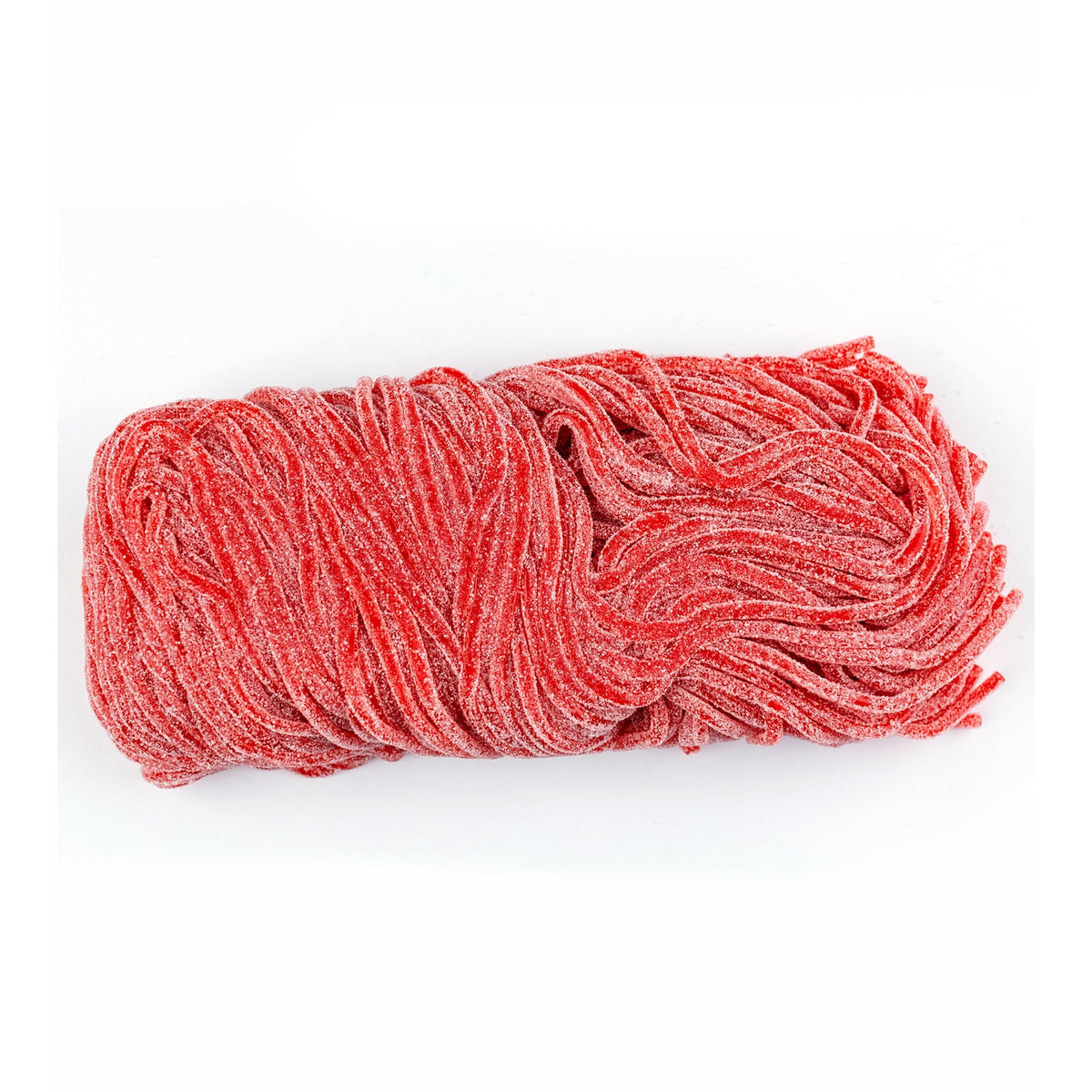 Gustaf's Bulk Licorice Sugared Sour Strawberry Laces 2lb 1ct - candynow.ca