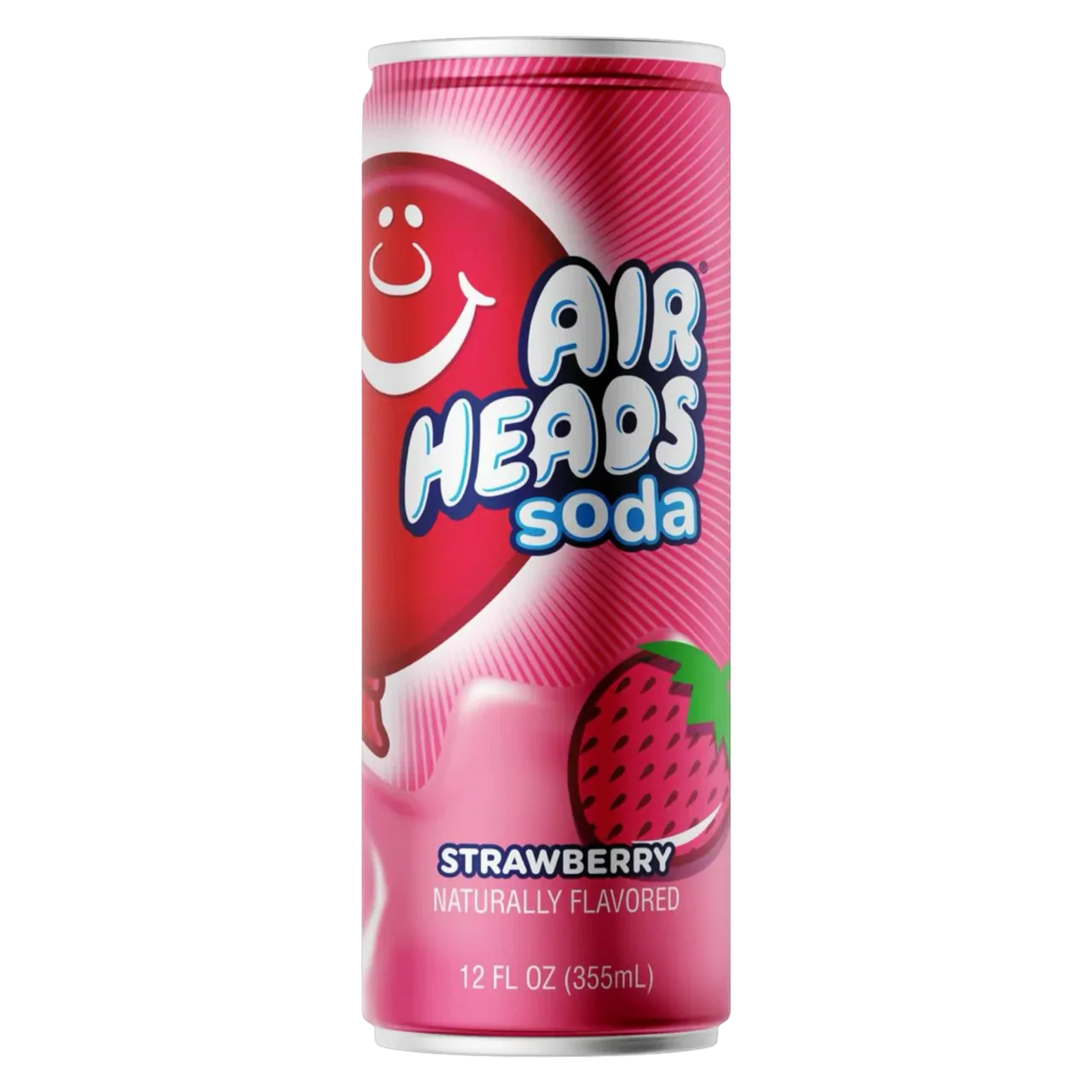 Airheads Strawberry Soda 12oz 355ml 12ct (Shipping Extra, Click for Details) - candynow.ca