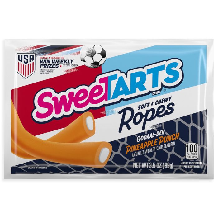 Sweetart Ropes Share Size Gooaal-Den Pineapple 5oz