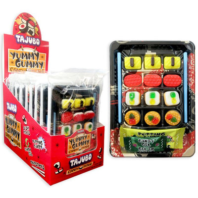 Tajubo Sushi Gummy Gel and Popping Candy Display 1.62oz