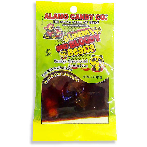 Alamo Gummy Bears in Chamoy & Chili Sauce 2.7oz