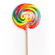 Adams & Brooks Whirly Pop Rainbow 1.5oz 3" 1.5oz