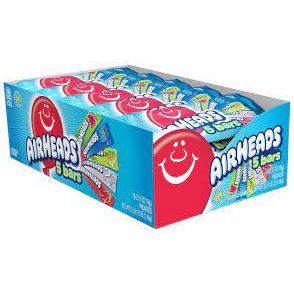 Airheads 5 Bar Standard 2.75oz 18ct - candynow.ca
