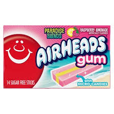 Airheads Gum Paradise Blends Raspberry Lemonade 1.185oz