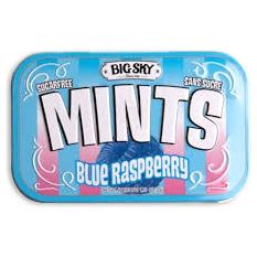 Big Sky Mints Sugar Free Blue Raspberry 6ct - candynow.ca