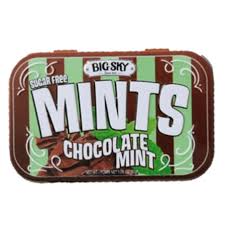 Big Sky Mints Sugar Free Chocolate Mint 6ct - candynow.ca