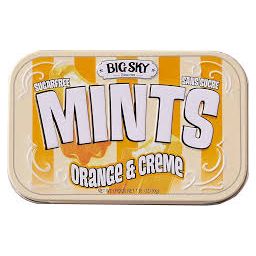 Big Sky Mints Sugar Free Orange Creme 6ct - candynow.ca