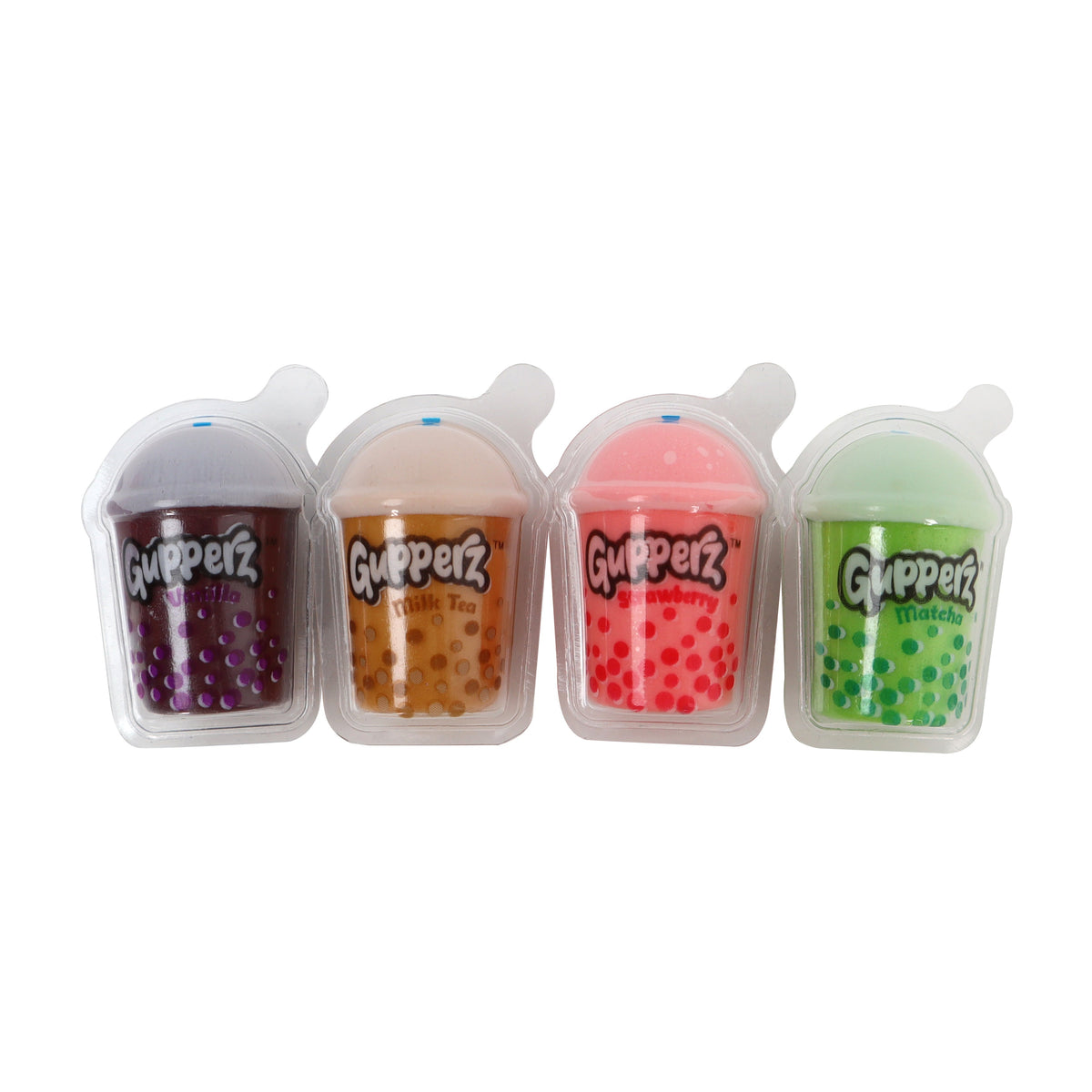 Gupperz Gummy Liquid Filled Popperz - Boba Tea Blast 2.54oz