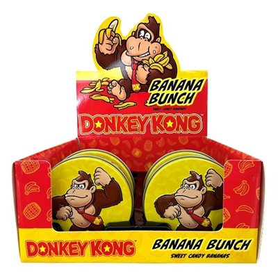 Boston America Donkey Kong Banana Bunch Candy 12ct - candynow.ca