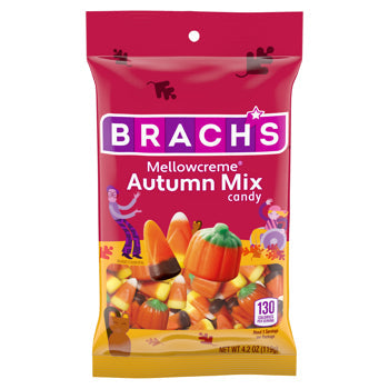 Brach's Mellowcreme Autumn Mix Peg Bag 4.2 oz