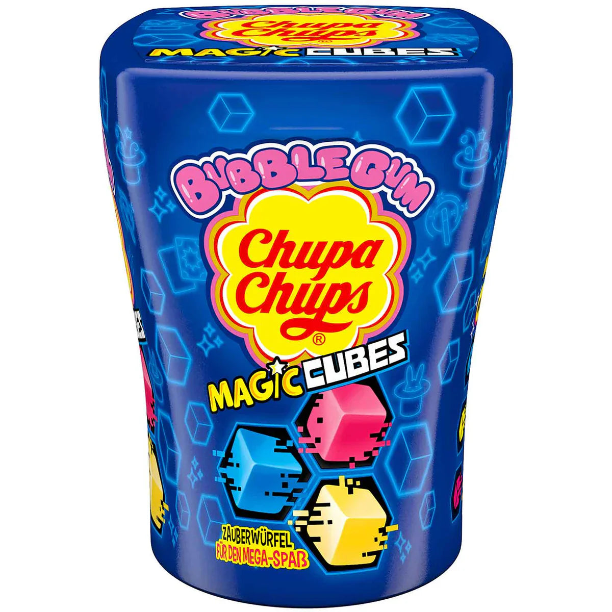 Chupa Chups Magic Cubes Bubble Gum 86g 10ct (UK) - candynow.ca