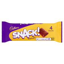 Cadbury Snack Shortcake Chocolate Biscuit 40g (UK)
