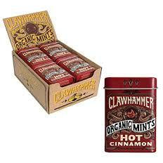 Clawhammer Hot Cinnamon Organic Mints
