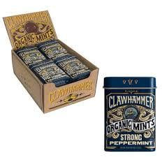 Clawhammer Strong Peppermint Organic Mints