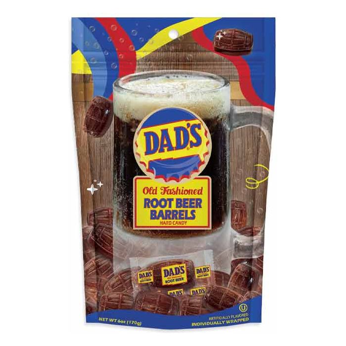 Dad's Root Beer Candy 6oz Pouch 6ct - candynow.ca