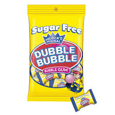 Dubble Bubble Sugar Free Peg 3.25oz