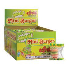 E-Frutti Mini Gummi Sour Burger . 32oz