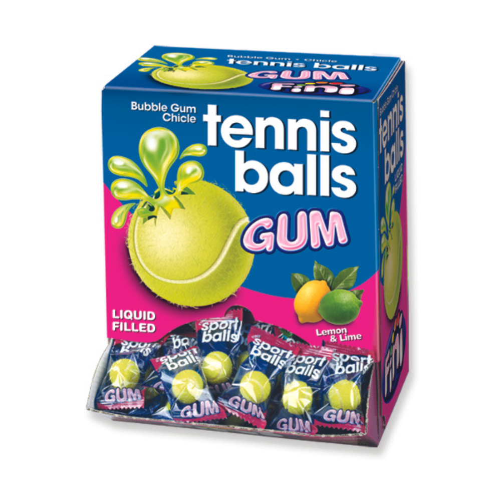 Fini Tennis Balls Liquid Filled Bubblegum (UK)