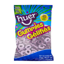 Huer Grape Rings 1kg - candynow.ca
