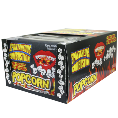 Ass Kickin' Spontaneous Combustion Ghost Pepper Microwave Popcorn