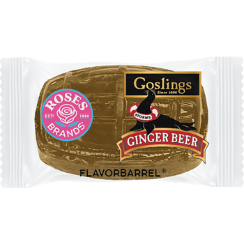 Goslings Ginger Beer Flavor Barrels Gusset Bags 6oz 6ct - candynow.ca
