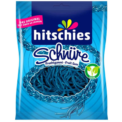 Hitschies Strings Blue Peg Bags 125g (Europe)