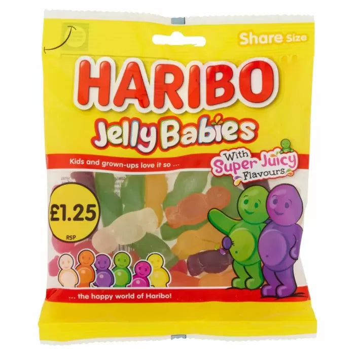 Haribo Jelly Babies 140g (UK)