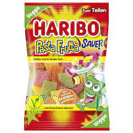 Haribo Sour Pasta Frutta - Fruit Pasta Veggie 160g 32ct (Europe) - candynow.ca