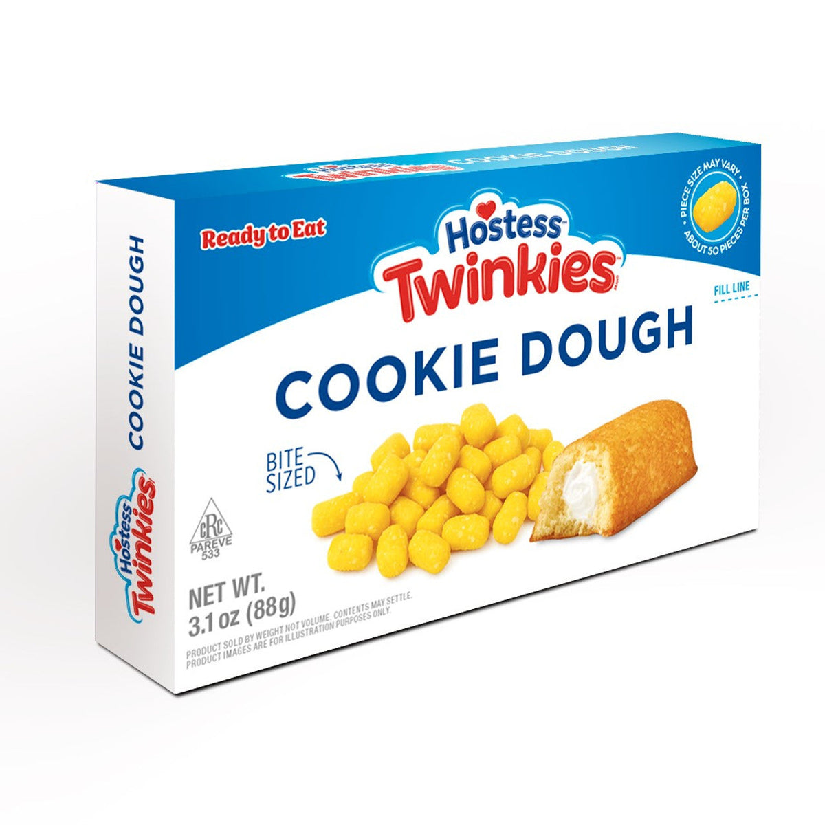 Hostess Twinkies Cookie Dough 3.1oz 12ct - candynow.ca