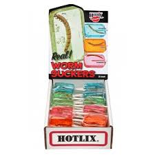 Hotlix Real Worm Sucker Assorted