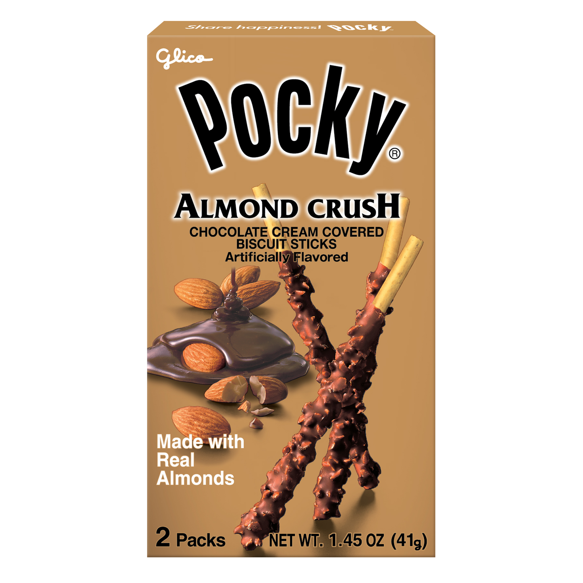 Pocky Almond Crush 1.45oz (Japan)