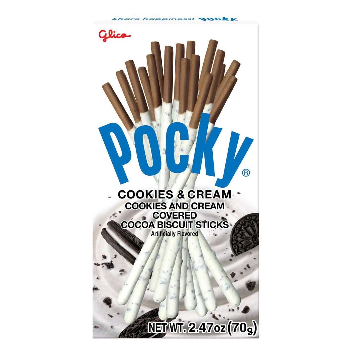 Pocky Cookies & Cream 2.47oz 10ct - candynow.ca