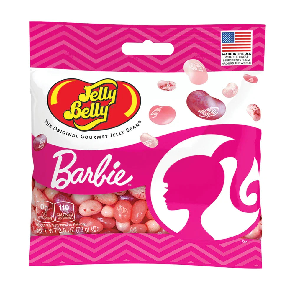 Jelly Belly Barbie 80g Peg Bag 80g (Canada)