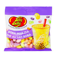Jelly Belly Boba Tea Peg Bag 100g 12ct (CAN) - candynow.ca